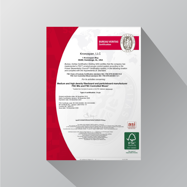 FSC® Certification