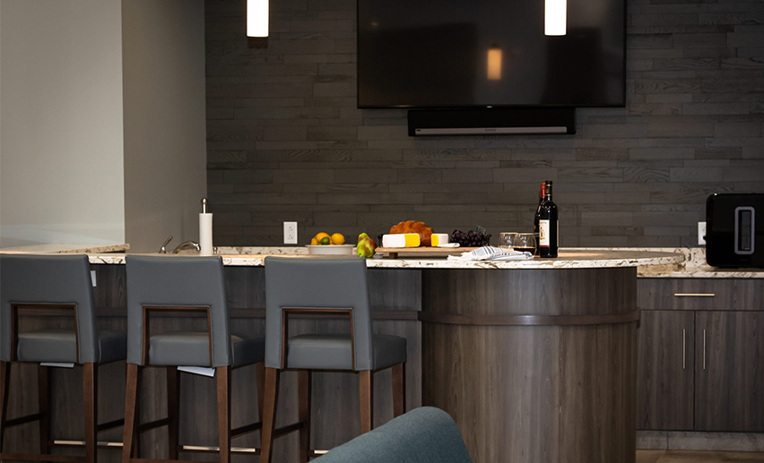 Bar and stools
